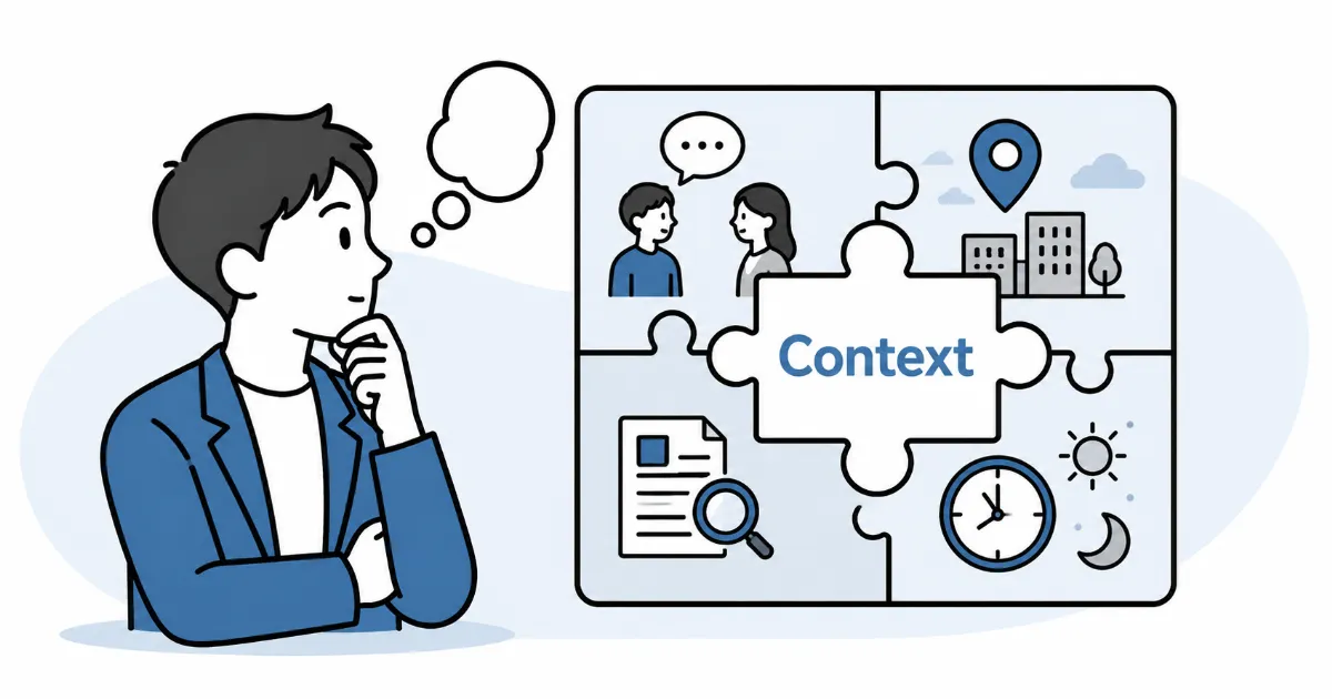 コンテキスト（Context / 文脈・前提条件）